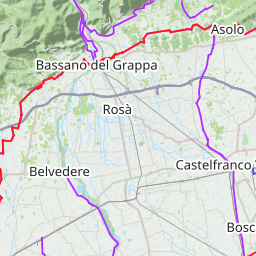 Da Camposampiero a Asolo MTB MAG Itinerari