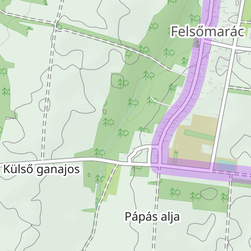 felsőmarác térkép Felsőmarác Magyarország kerékpárút térkép
