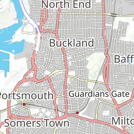 Map Of Southsea Seafront Segment Details For Length Of Southsea Seafront Running West - Veloviewer