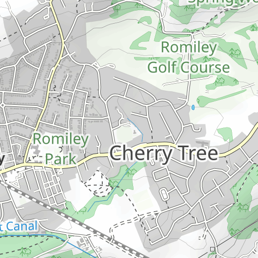 Etherow Country Park Map Segment Details For Etherow Country Park To Manchester View - Veloviewer