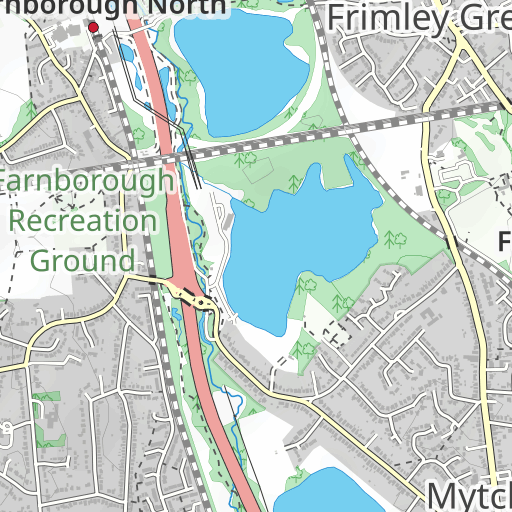 Blackwater Valley Path Map Segment Details For Blackwater Valley Path - Lynchford Ln To Coleford  Bridge Rd - Veloviewer